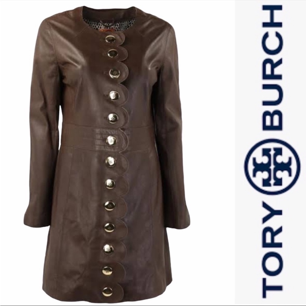 Tory Burch Cordelia Leather Jacket